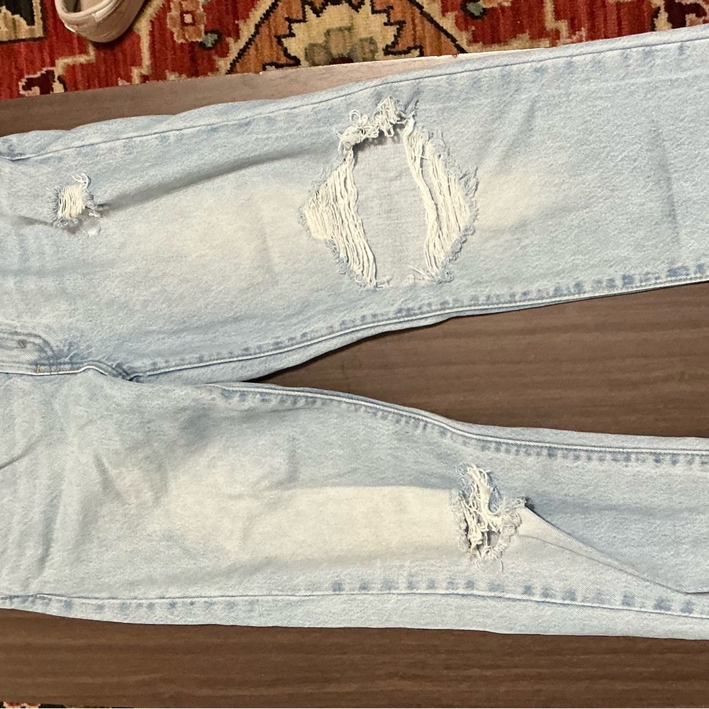 Levi's Light Blue Straight Leg Jeans